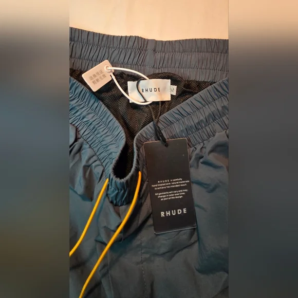 Rhude Green Athletic Men's Shorts